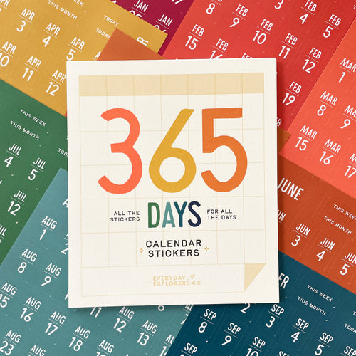 365 Days - Calendar Sticker Book