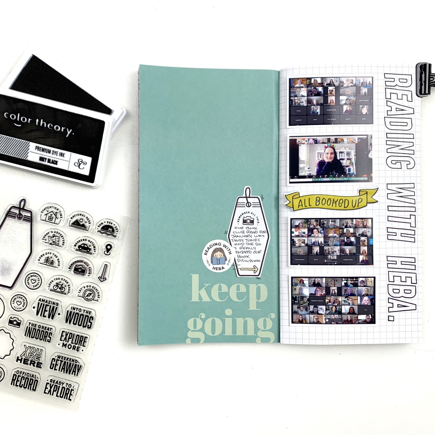 Ready to Explore - 4x6 Clear Stamp Set