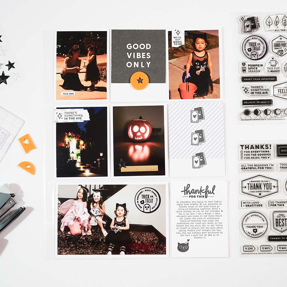 Fall Magic - 4x6 Clear Stamp Set