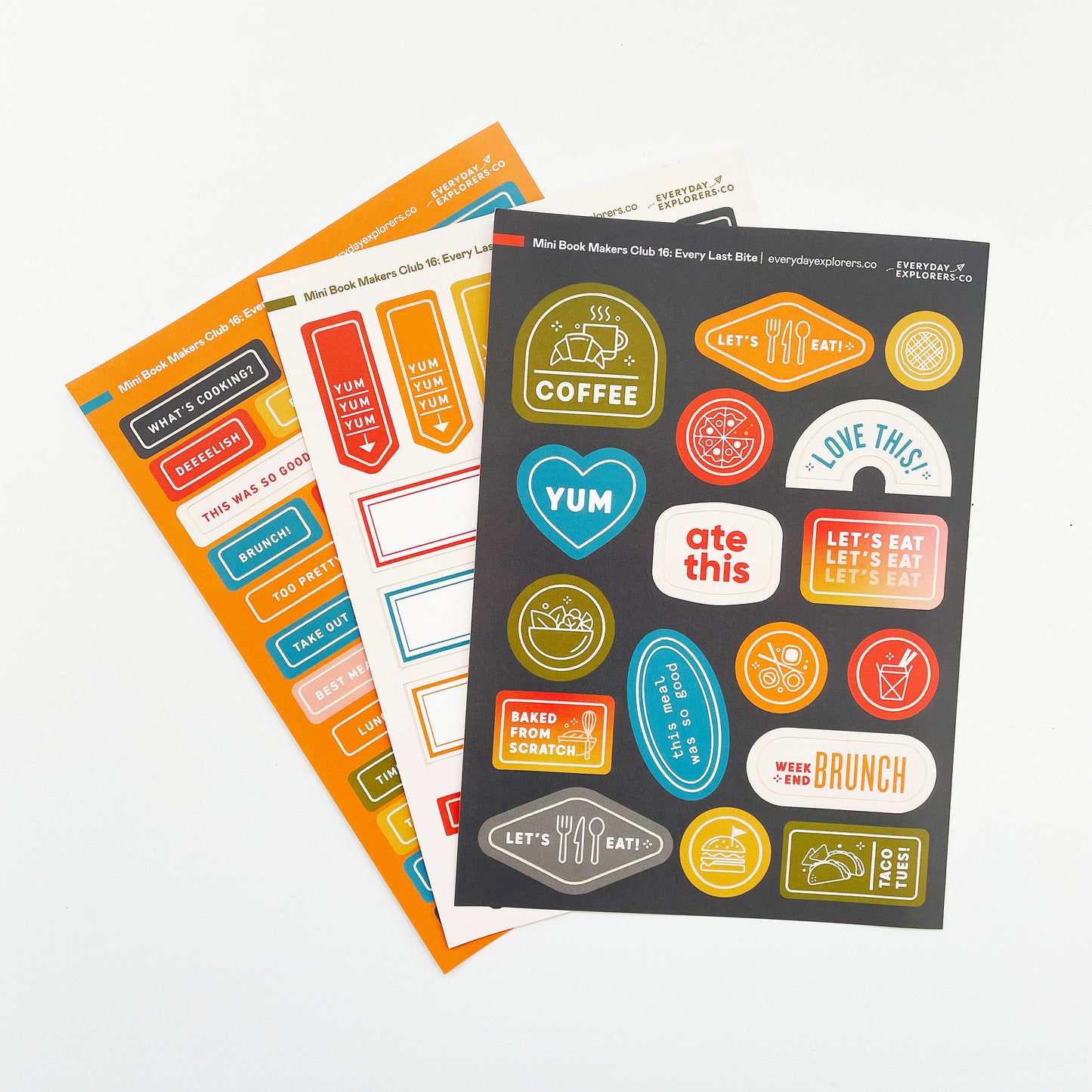 Mini Book Makers Club Kit 16: Every Last Bite