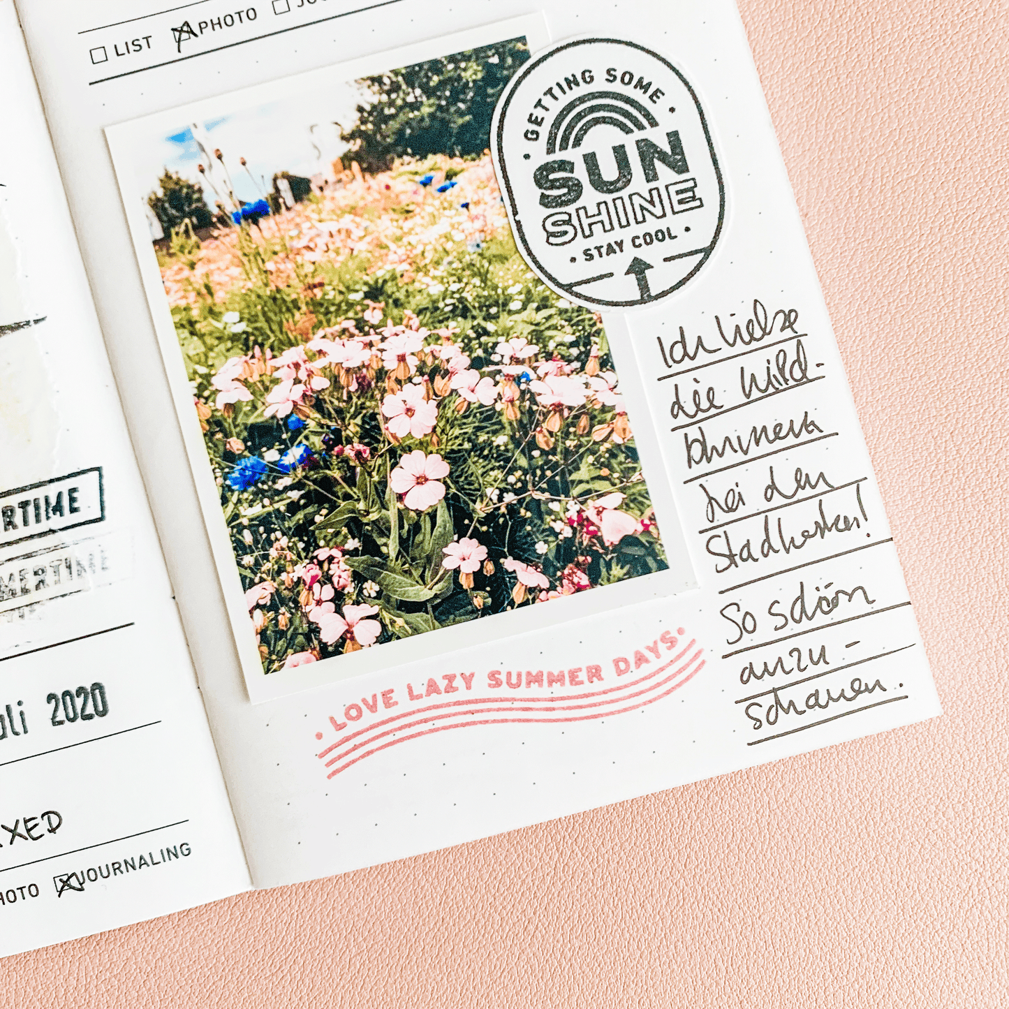 Summer Scenes - 4x6 Clear Stamp Set