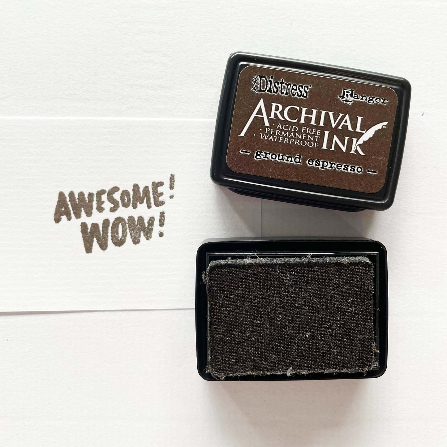 Mini Archival Ink Pad - Ground Espresso