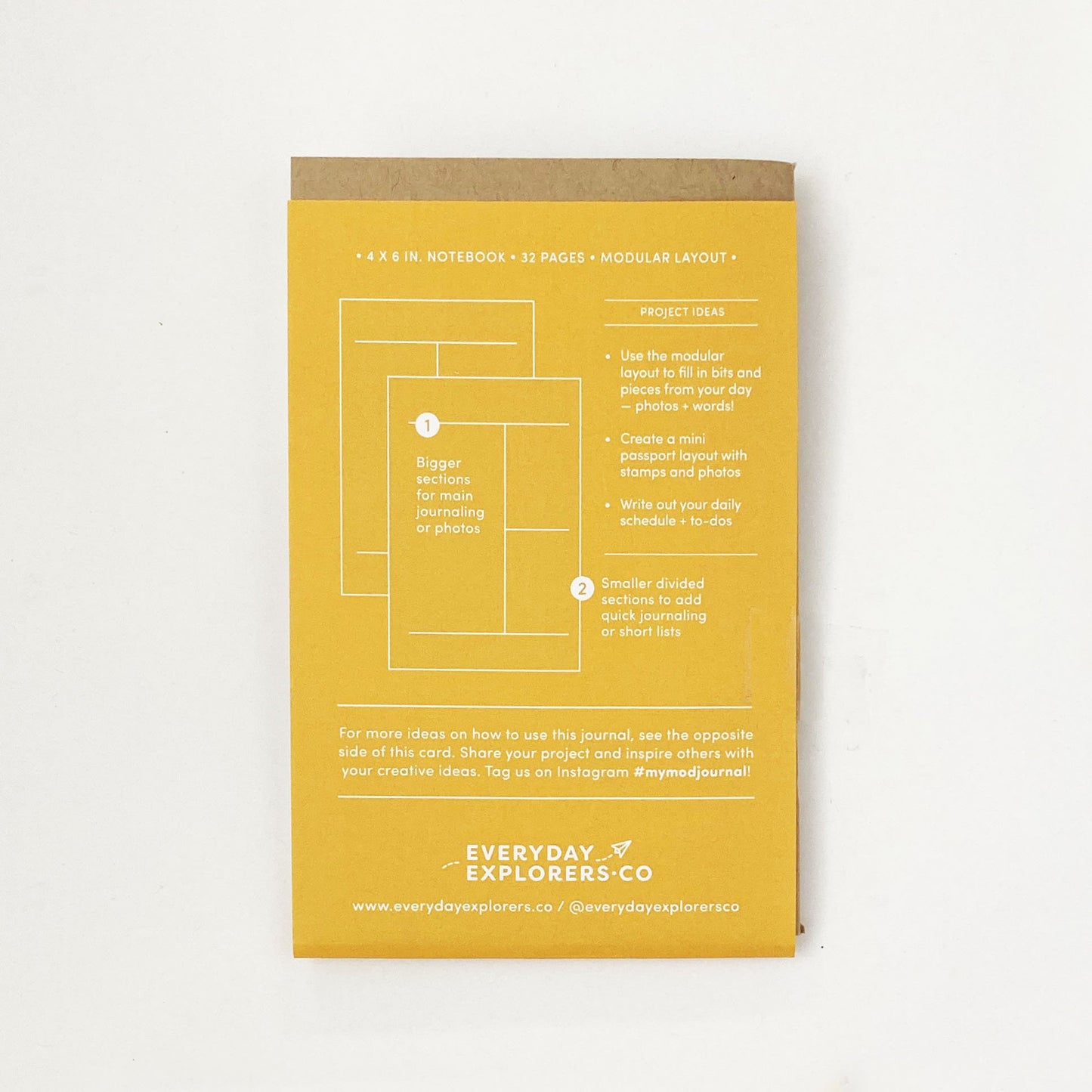 Mod Journal - 4x6 Mini Book