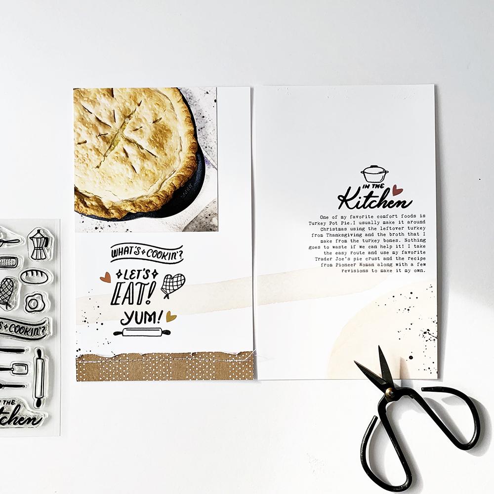 Let’s Eat by Abbey Sy - 4x6 Clear Stamp Set