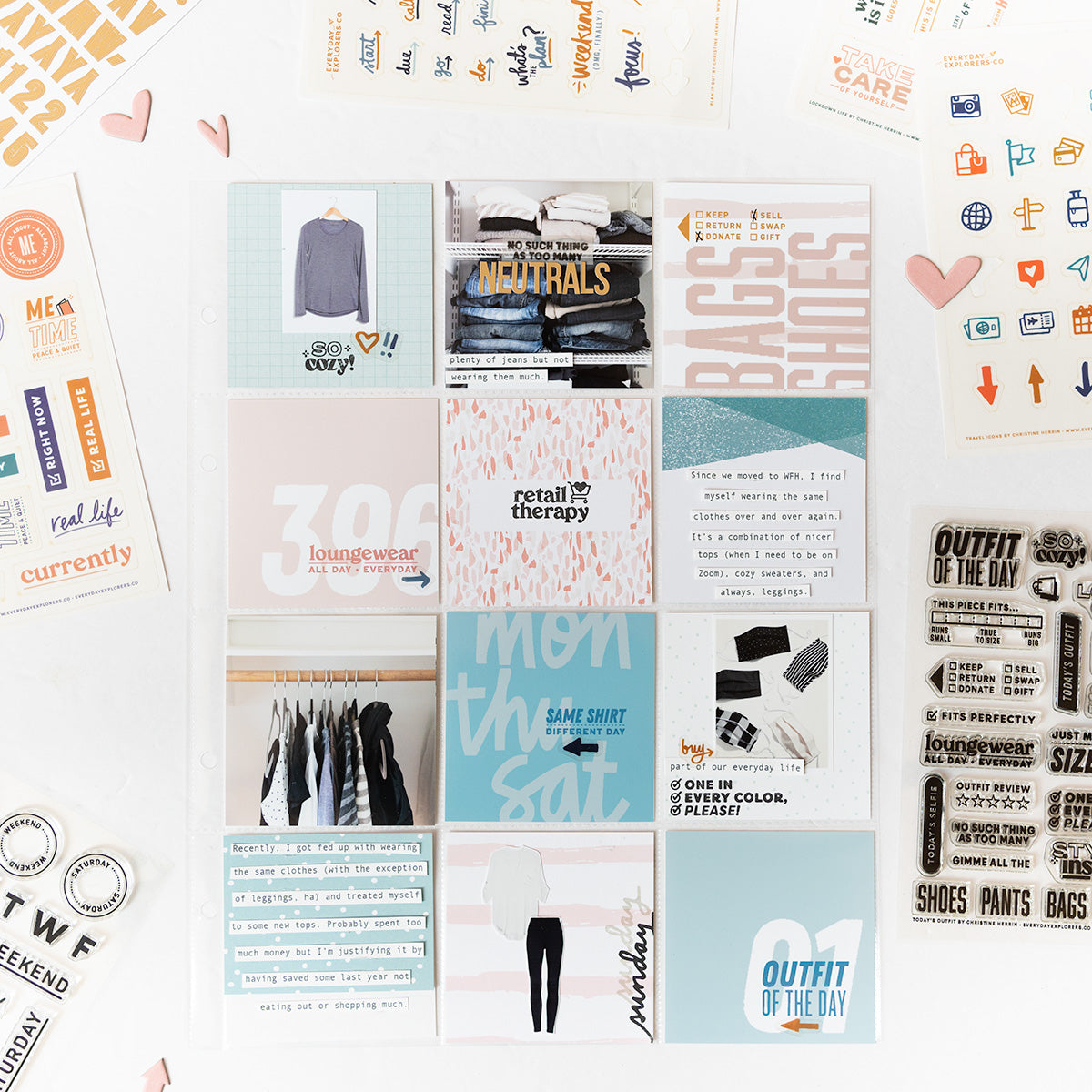 Today’s Outfit - 4x6 Clear Stamp Set