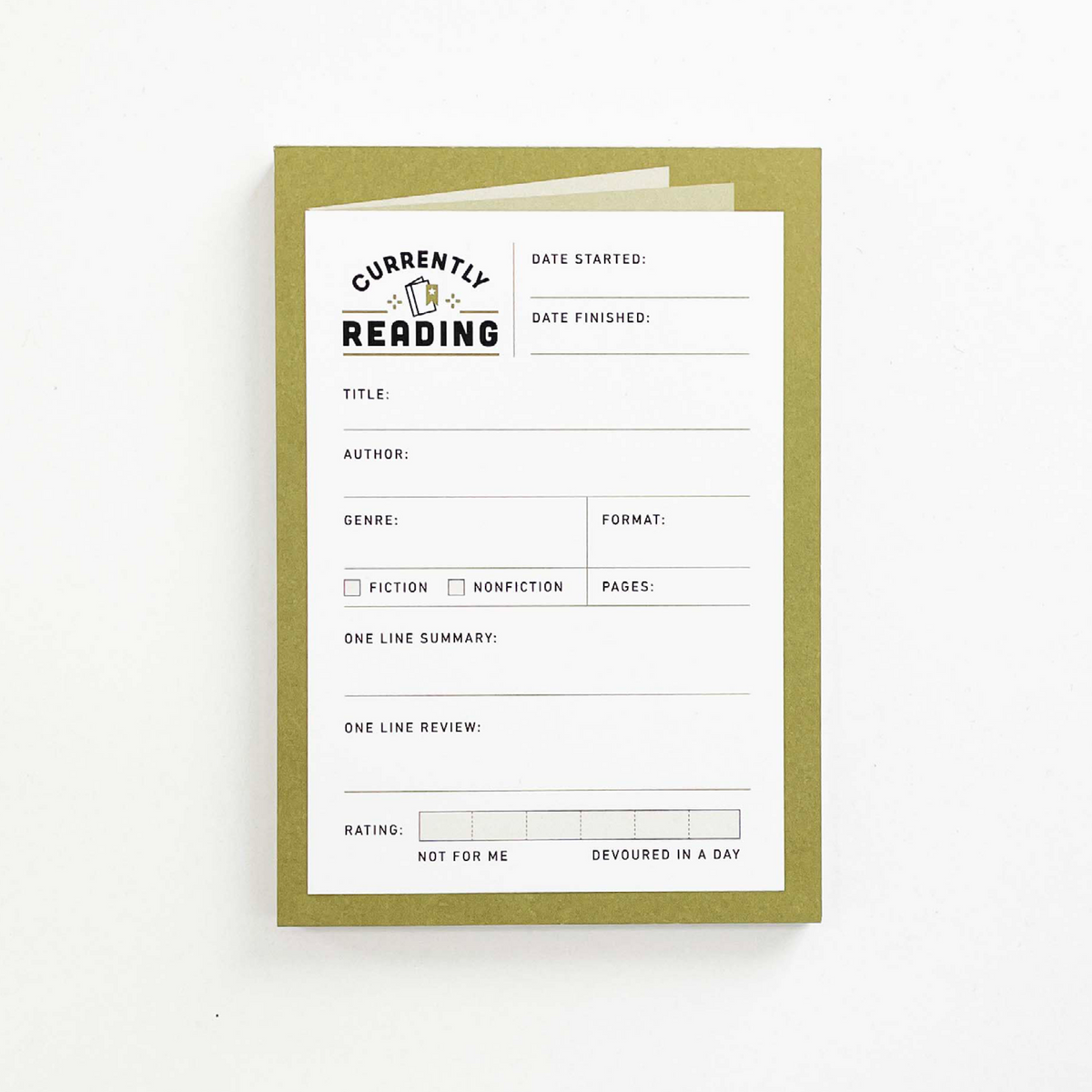 Currently Reading - 3.5 x 5 in. Notepad