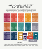 365 Days - Calendar Sticker Book