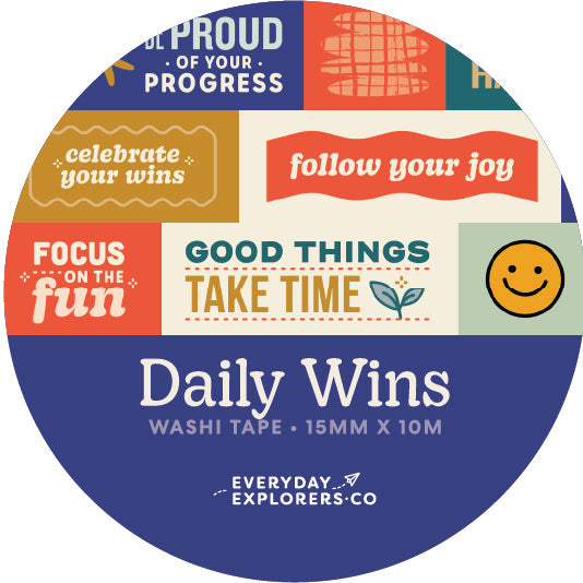 Daily Wins - 15mm Washi Tape