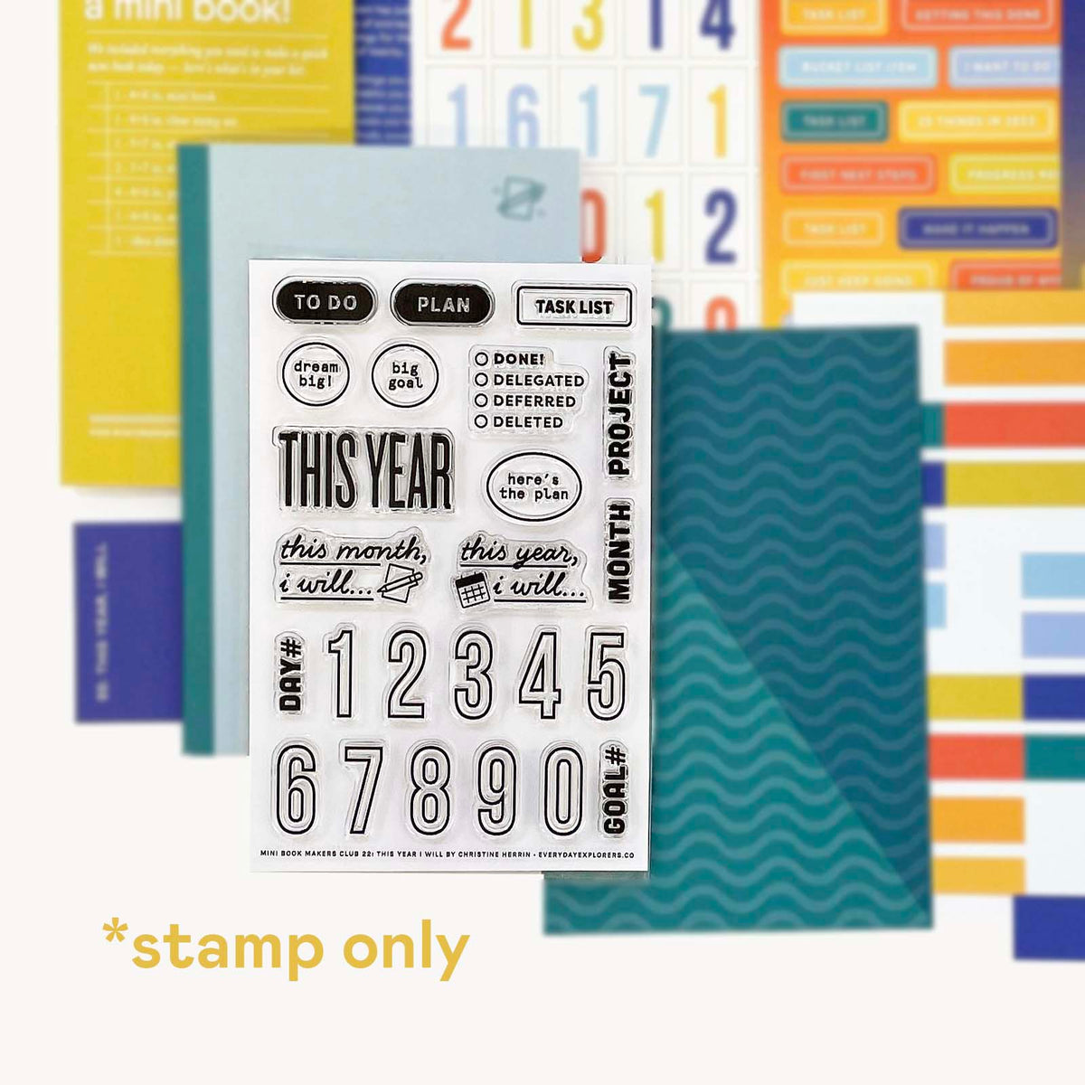 MBMC 22: This Year I Will - 4x6 Stamp