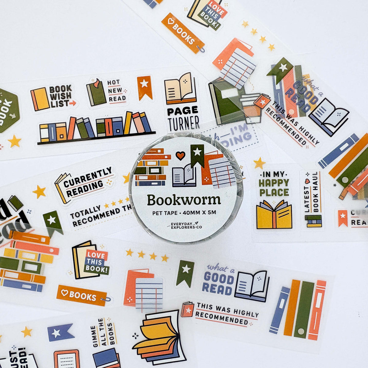 Bookworm - PET Tape