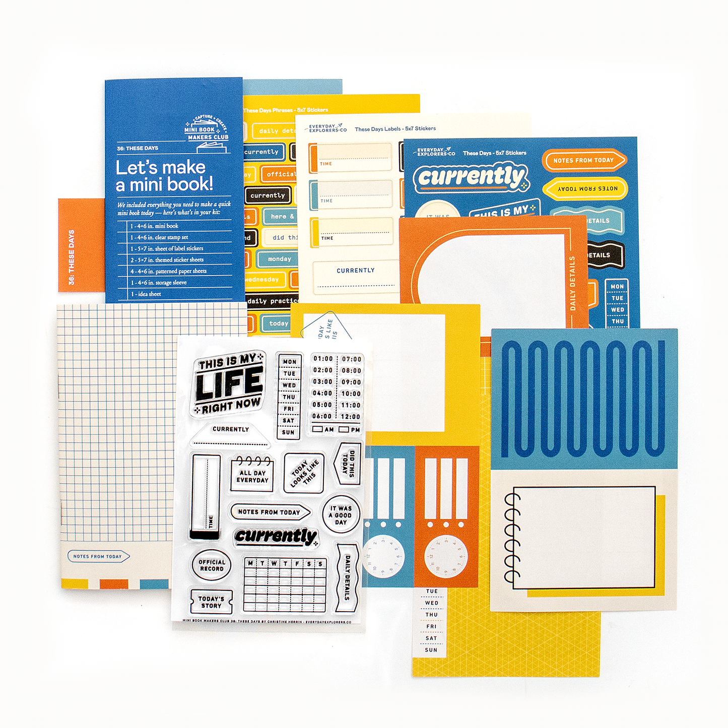 Mini Book Makers Club 36: These Days (March 2024)