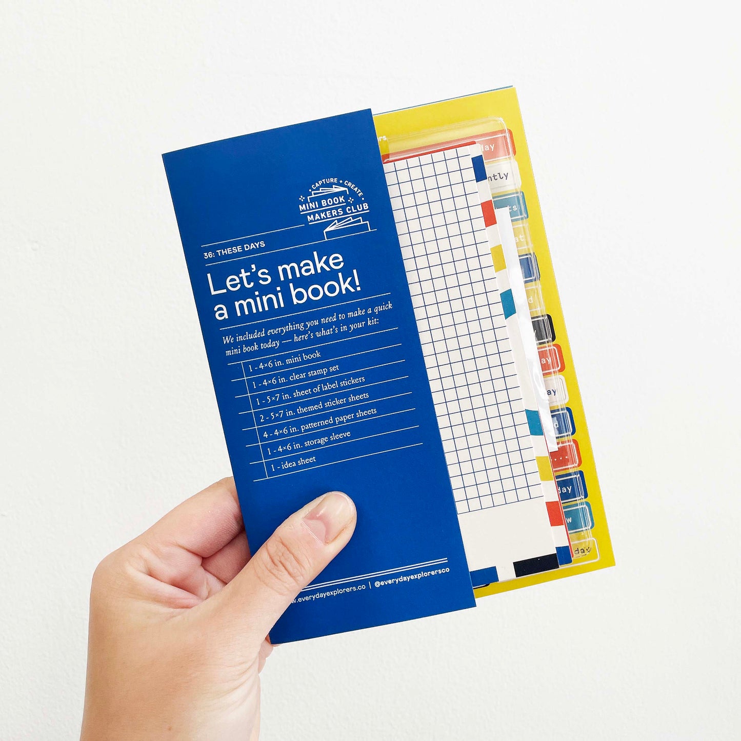 Mini Book Makers Club 36: These Days (March 2024)