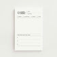 Happy Thought - 4x6 in. Notepad