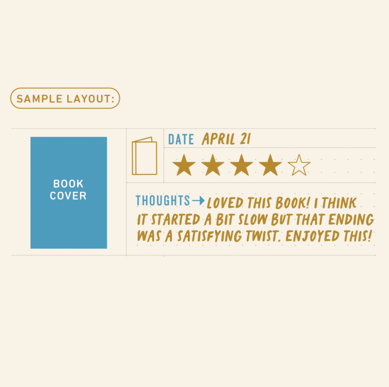 Review Journal and Stamp Bundle