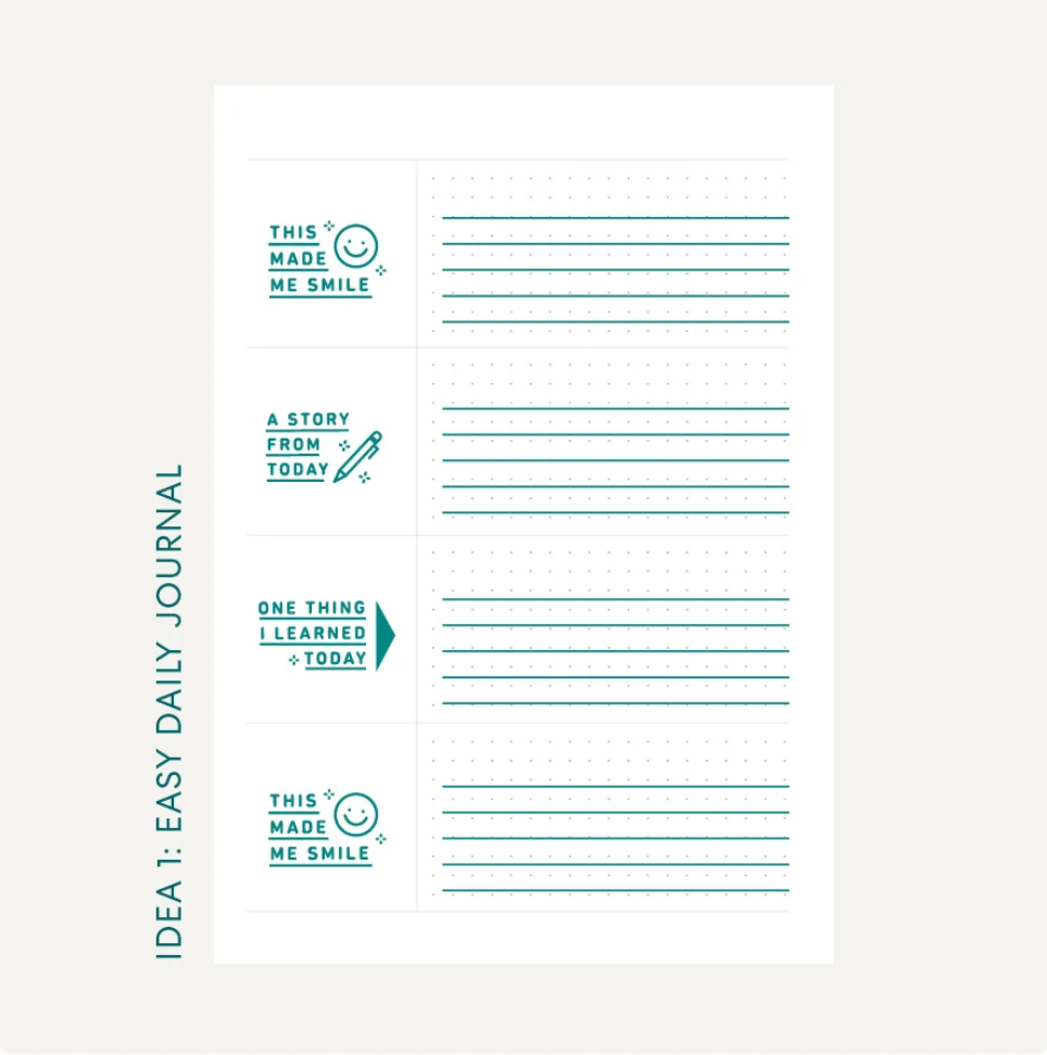 Format Series Journals: Week - A5 Journal