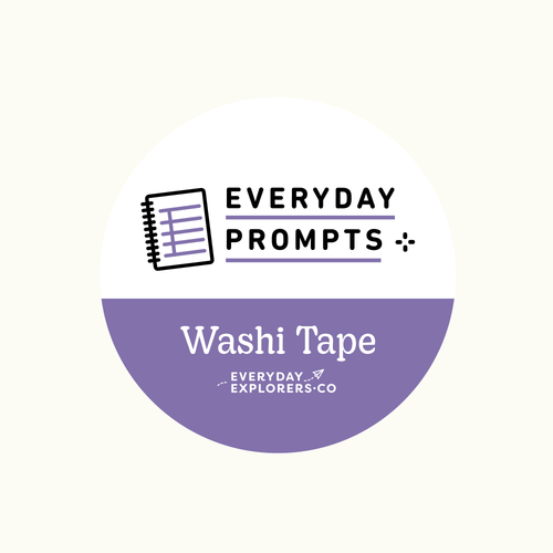 Everyday Prompts - 15mm Washi Tape