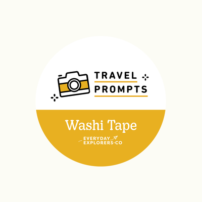 Travel Prompts - 15mm Washi Tape