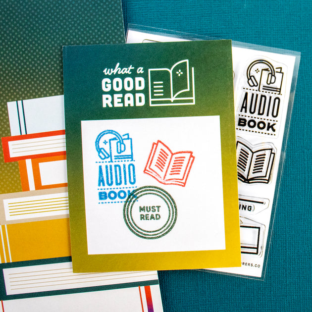 All the New Books - 3x4 Clear Stamp Set