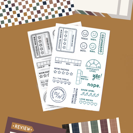 Official Review - 4x6 Clear Stamp Set