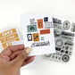 New School - 4x6 Clear Stamp Set