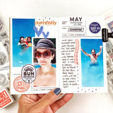 Summer Scenes - 4x6 Clear Stamp Set