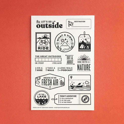 Fresh Air - 4x6 Clear Stamp Set