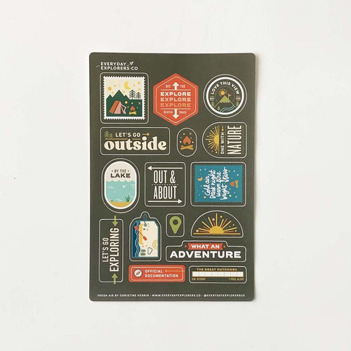 Fresh Air - 4x6 Sticker Sheet