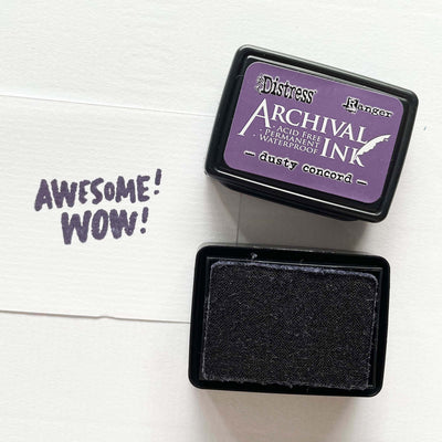 Mini Archival Ink Pad - Dusty Concord
