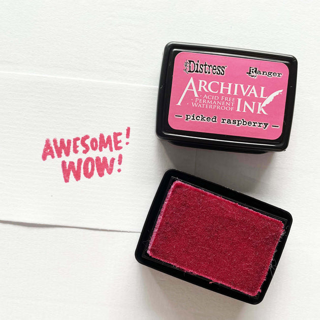 Mini Archival Ink Pad - Pickled Raspberry