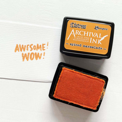 Mini Archival Ink Pad - Spiced Marmalade
