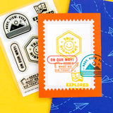 On Our Way Mini - 3x4 Clear Stamp Set