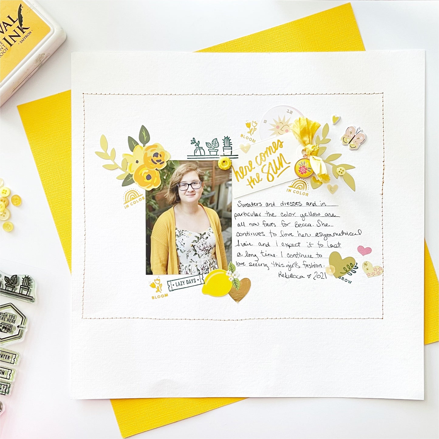 Spring is Here - 4x6 Clear Stamp Set