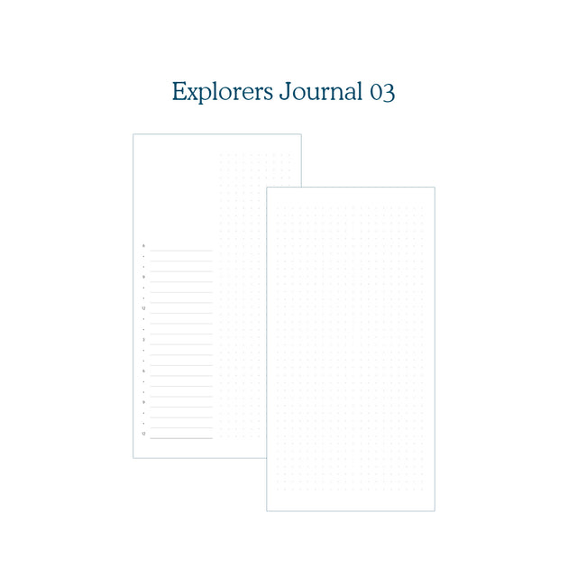 Explorers Journal 03 - TN Insert