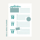 Format Series Journals: Week - A5 Journal