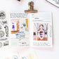 Summer Scenes - 4x6 Clear Stamp Set