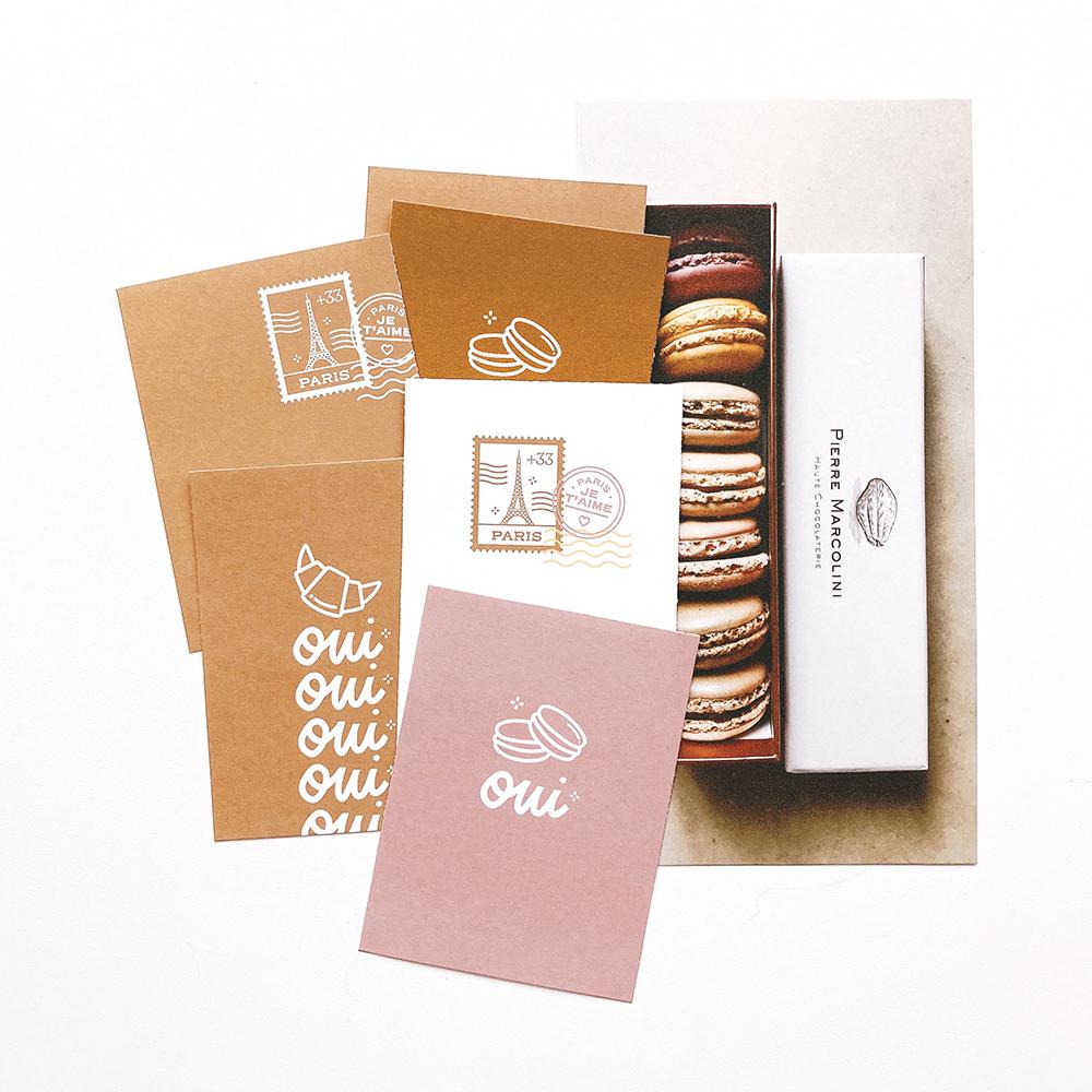 Passport: Paris - 4x6 Clear Stamp Set